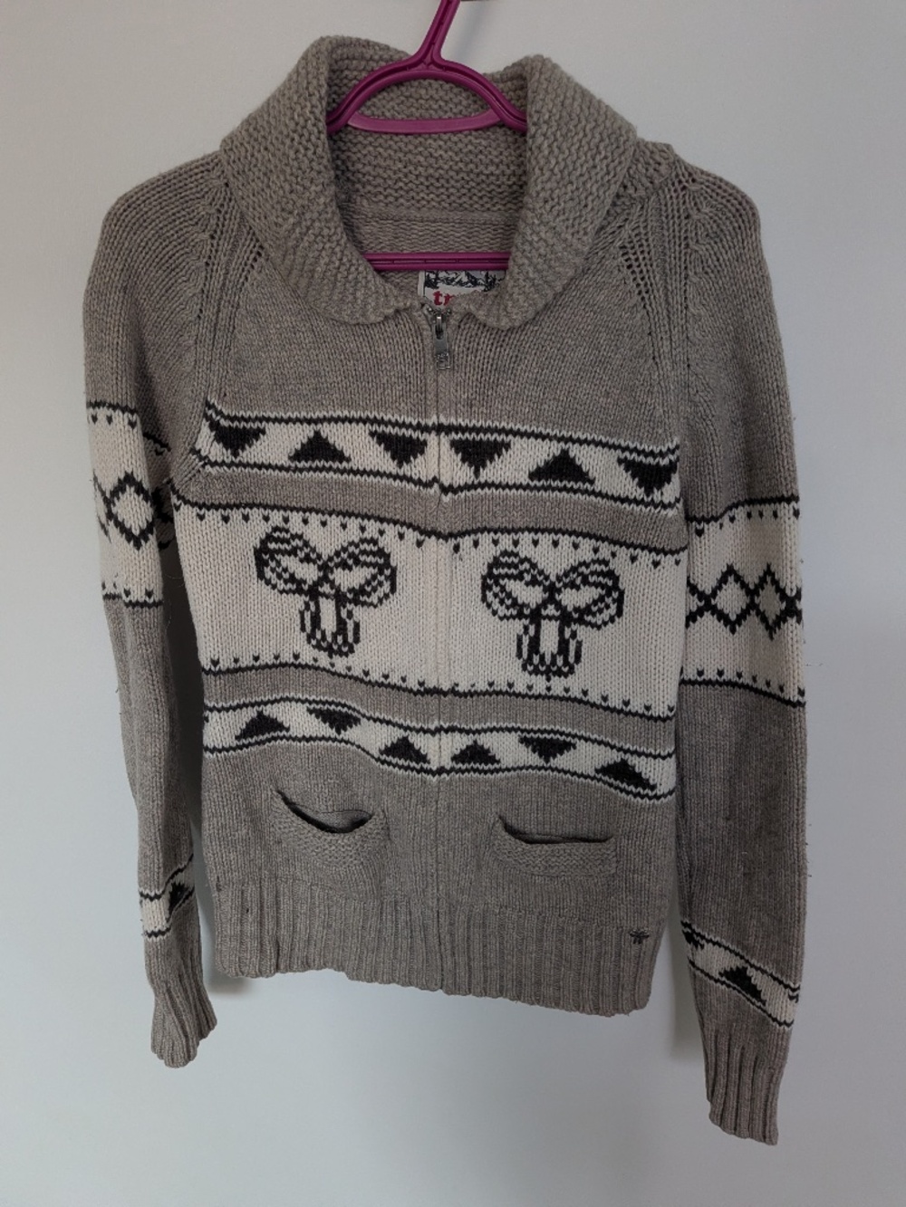 TNA Knit Full-Zip Sweater